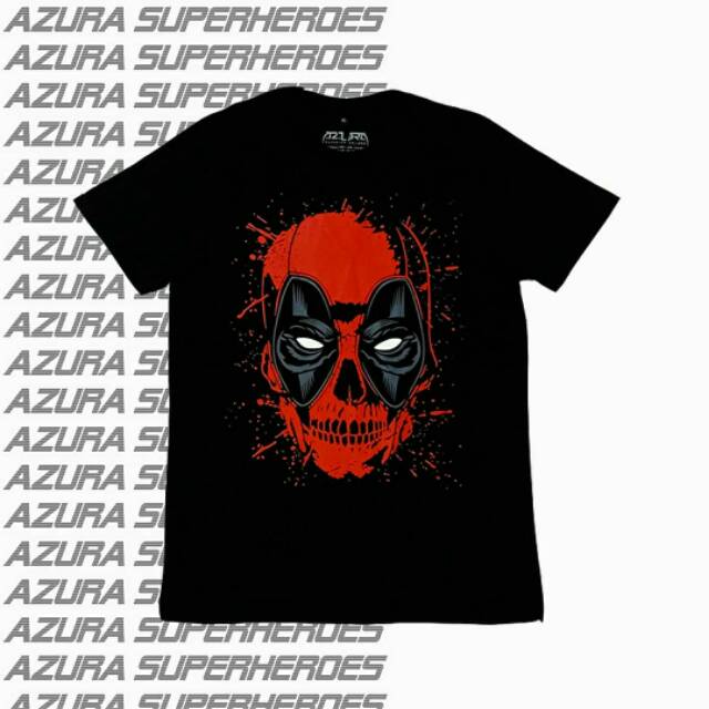 Kaos Spiderman Superhero Azura