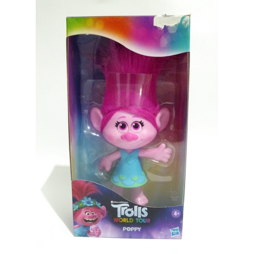 Action Figure Poppy Trolls Troll Trolls World Tour Hasbro Original