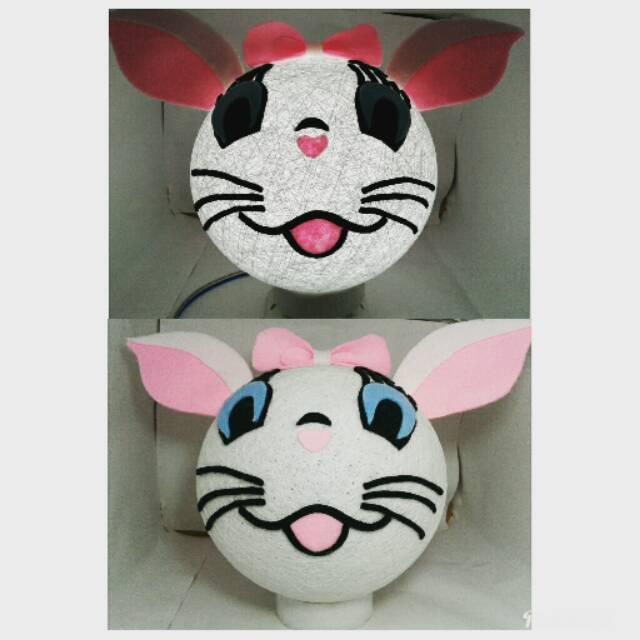 Lampion benang karakter