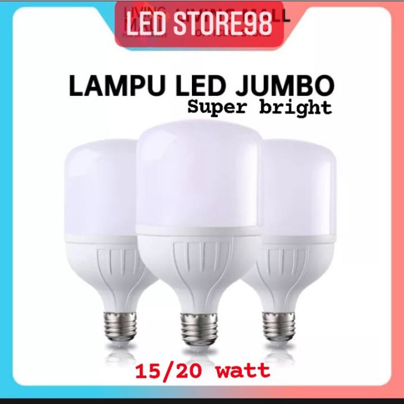 LAMPU BOHLAM 15/ 20 VOLT LED BULB 220 VOLT