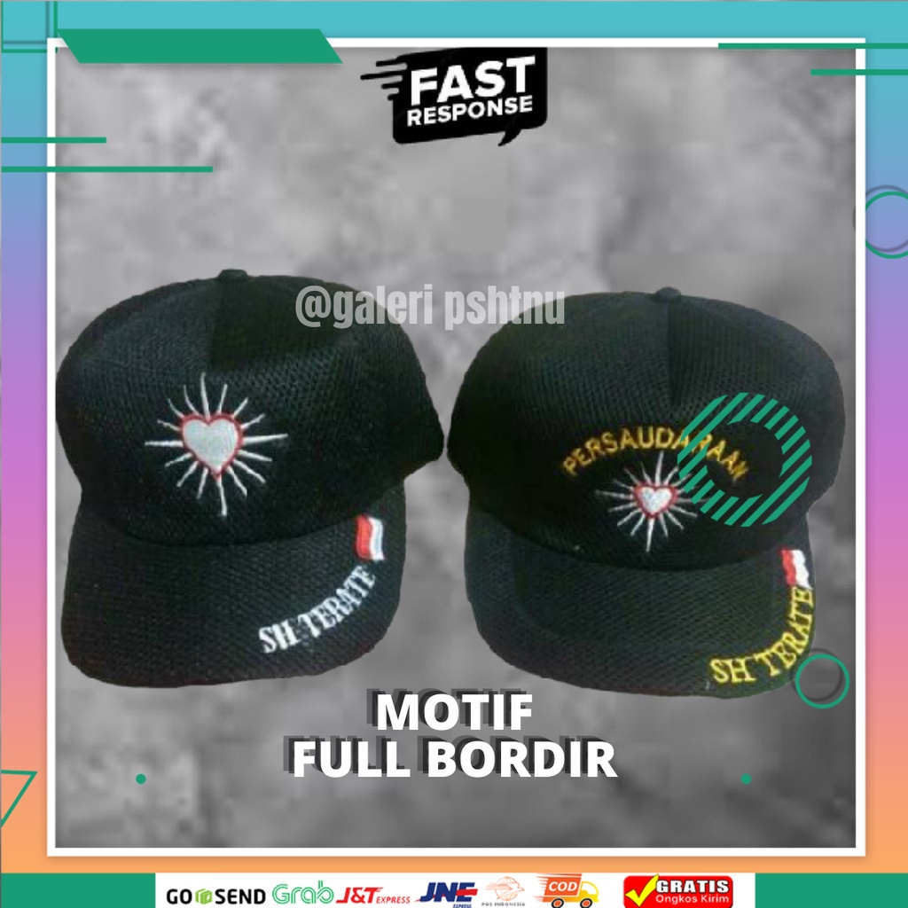 topi psht bordir - topi psht bordir murah - TOPI SH BORDIR - TOPI PSHT MURAH