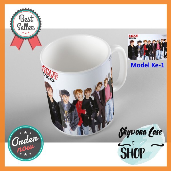 GELAS EXO - MUG EXO - GELAS KPOP - MUG KPOP CUSTOM FOTO
