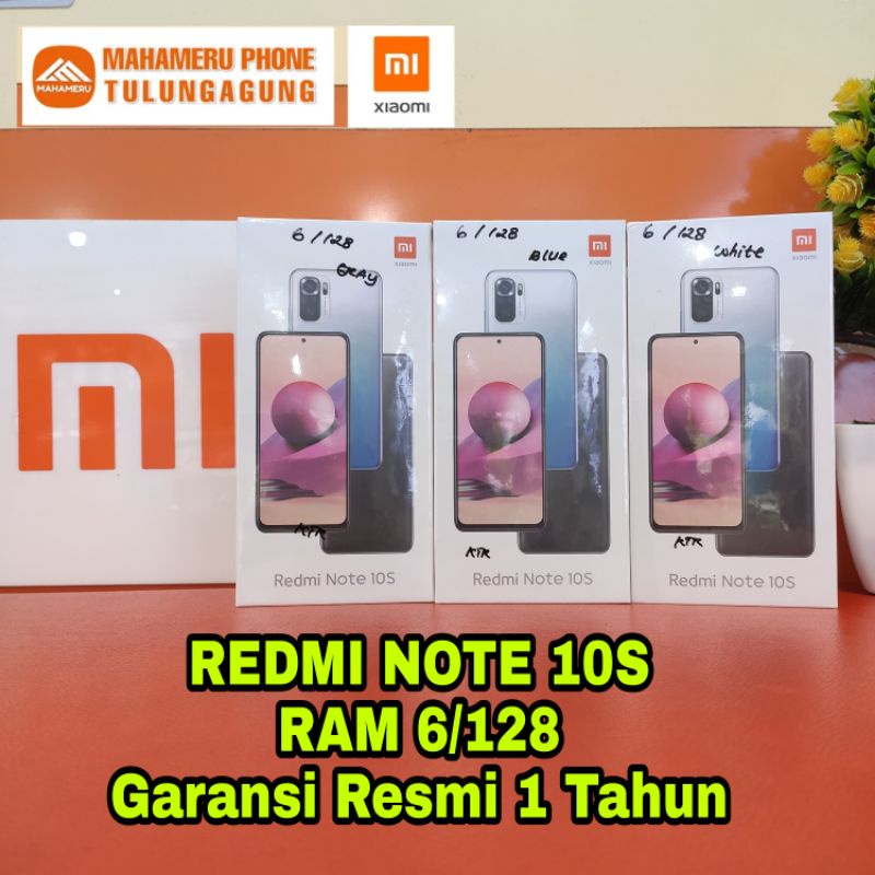 REDMI NOTE 10S 6/128 Garansi Resmi 15 Bulan