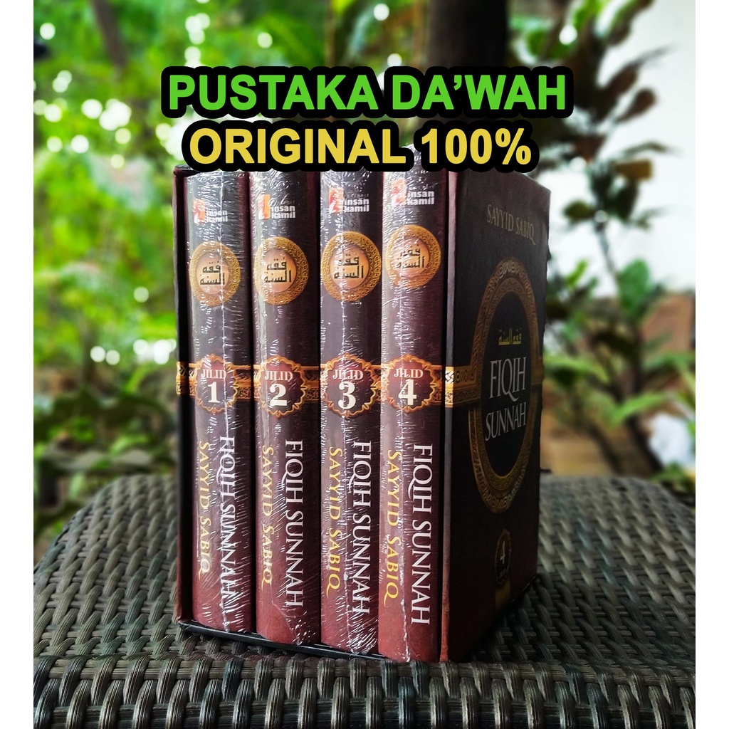 Fiqih Sunnah Sayyid Sabiq 1 SET 4 jilid ORIGINAL - Insan Kamil