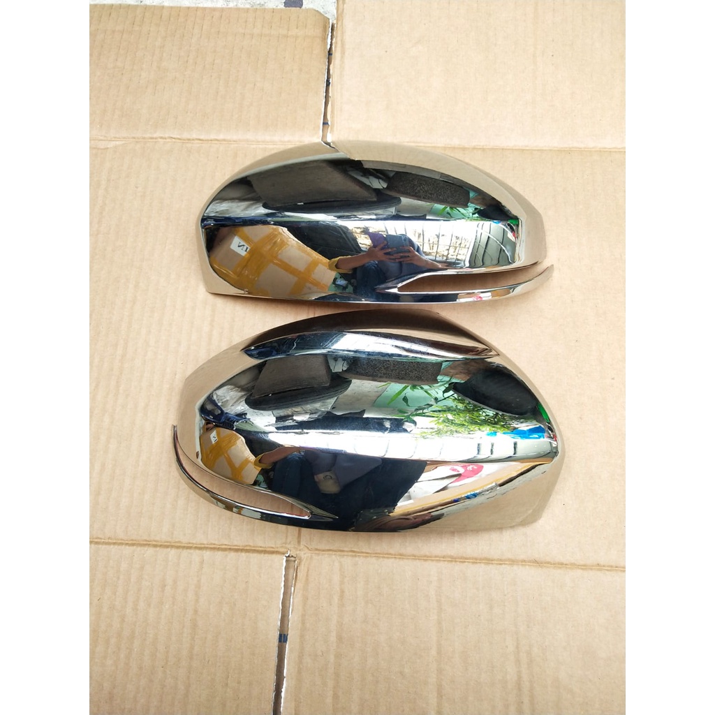 Cover Tutup Spion Chrome A.N Ertiga 2018 Suzuki Tanpa Lampu ORIGINAL