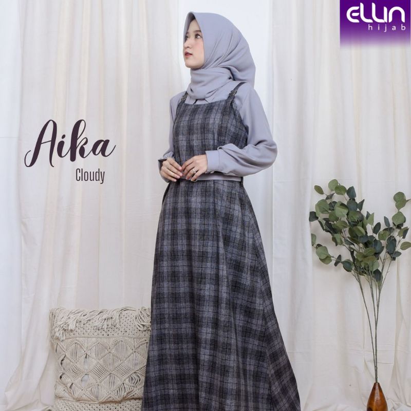 Ready stok siap kirim aika set by Ellin hijab size XS m l xl xxl