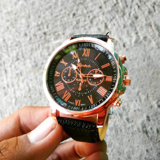 Jam tangan wanita geneva platinum