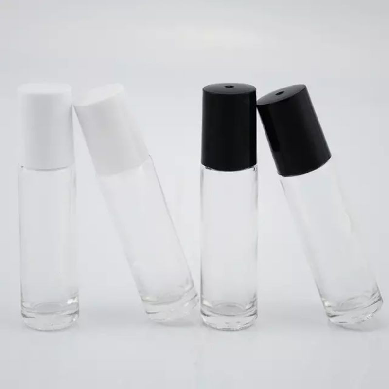 Botol Roll On 10ml Bening Clear tebal Import