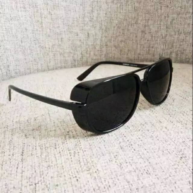 Kacamata minus hitam permanen untuk pria dan wanita