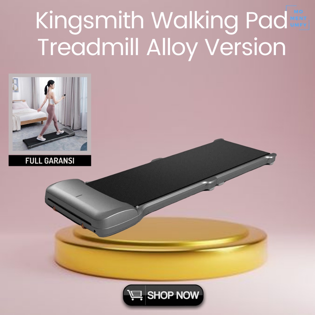Treatmill Alat Lari Olahraga Kingsmith Bodimax Walking Pad Treadmill Treadmil Threadmill Kinetic Lip