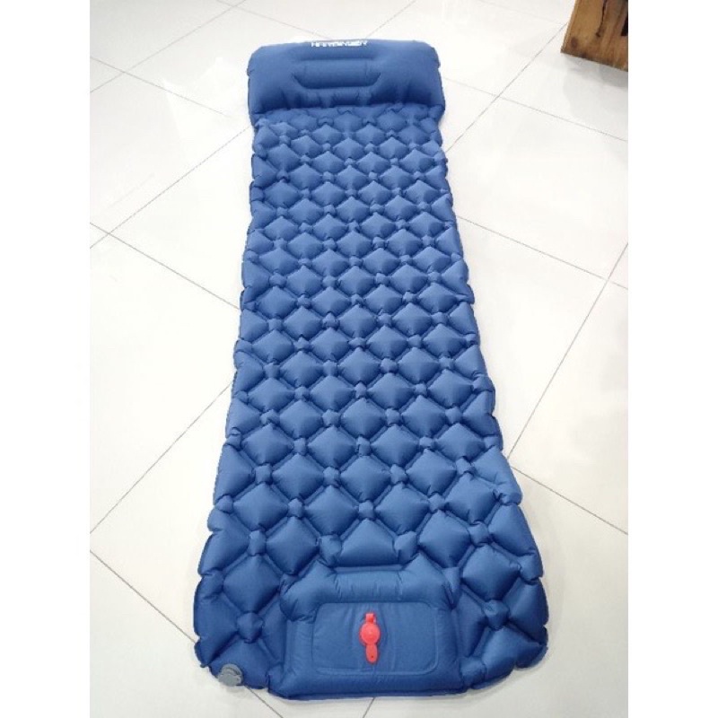 SLEEPING PAD HARBINGER KASUR ANGIN PRAKTIS TIDAK PERLU POMPA