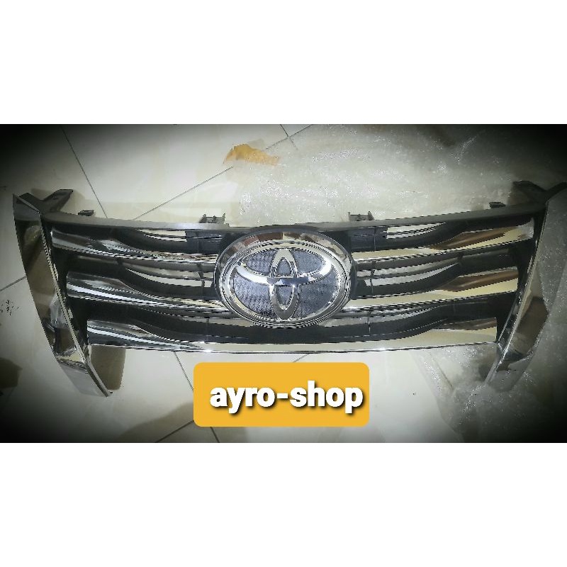 Grill Grille Gril Fortuner VRZ 2016 2017 2018 chrome