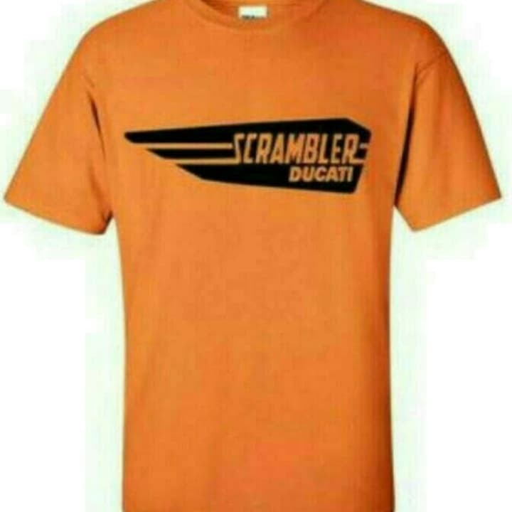 Baju Kaos Distro Scrambler Ducati Jumbo Big Size S M L XL 2XL 3XL 4XL