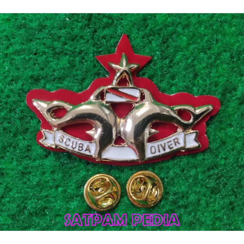 Pin Scuba Diver Kalek - Wing Scuba Diver Kalek