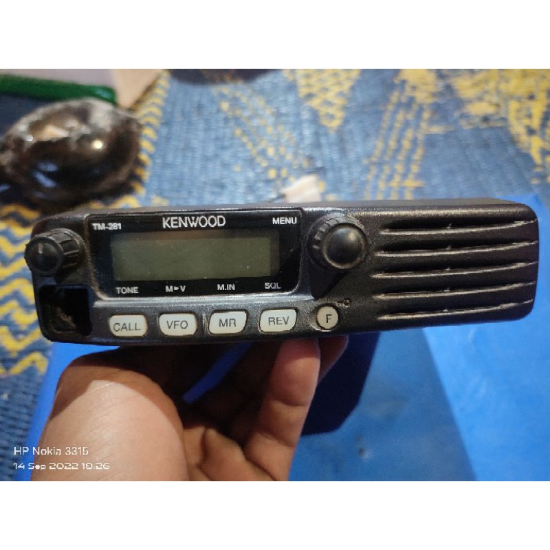 Radio Rig Kenwood TM281A Bekas Seperti Baru NORMAL