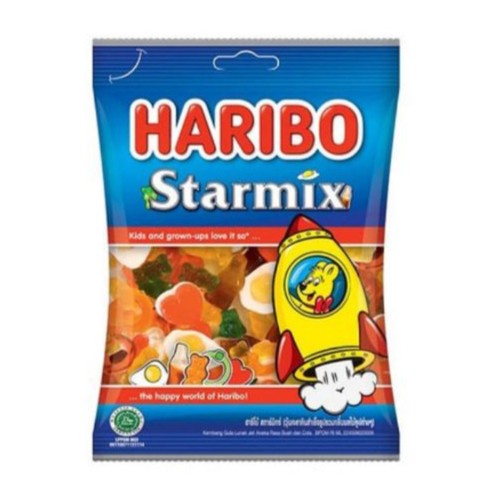 

(PERMEN) YUPI HARIBO STARMIX 160GR