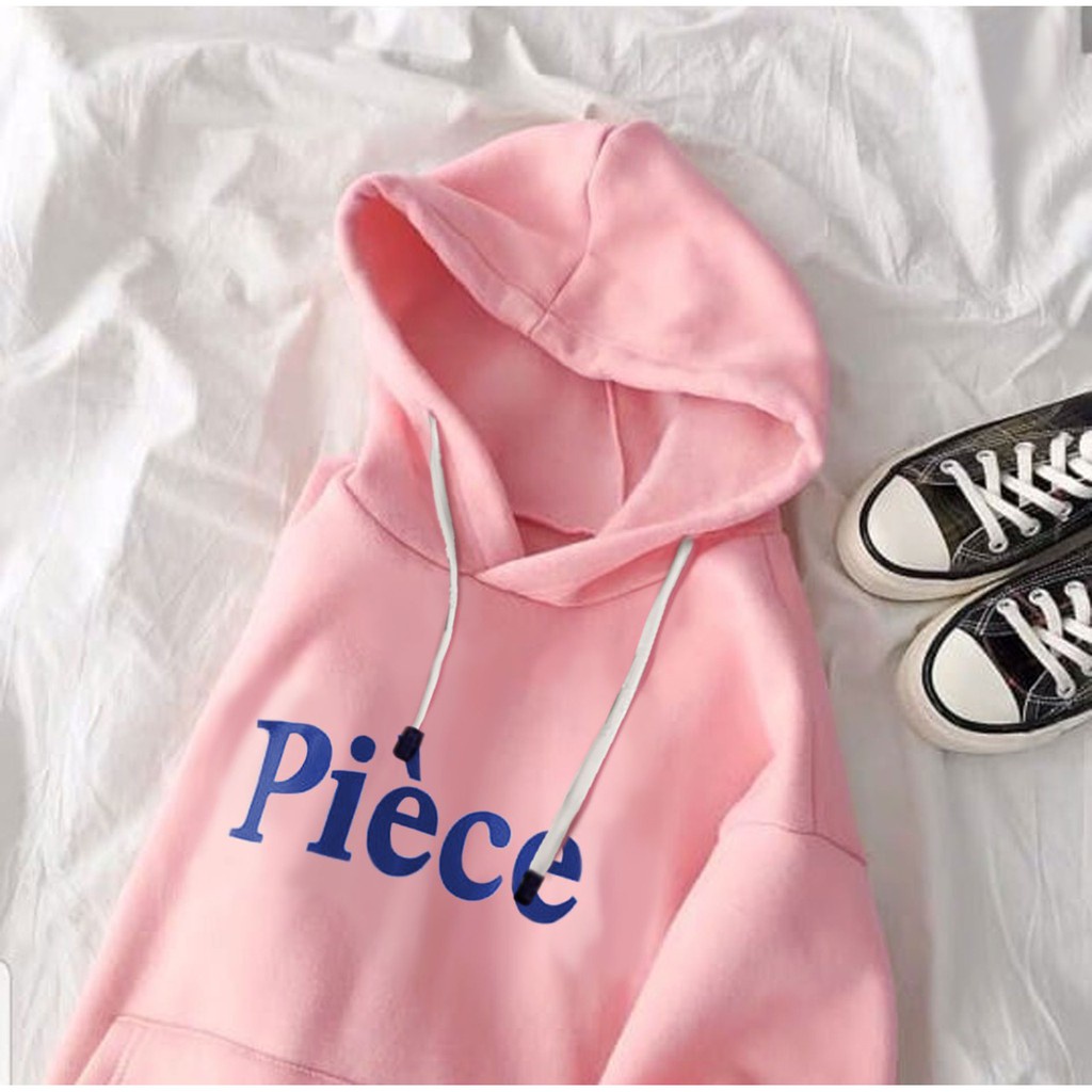 Sweater Hoodie Couple / Jaket pasangan PIECE Bahan Fleece Premium