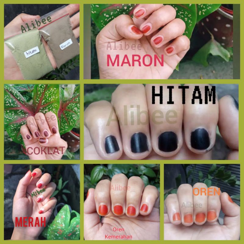 Kutek Bubuk /Kutek Muslimah/ Henna Bubuk /Bubuk hena (Arab )Original