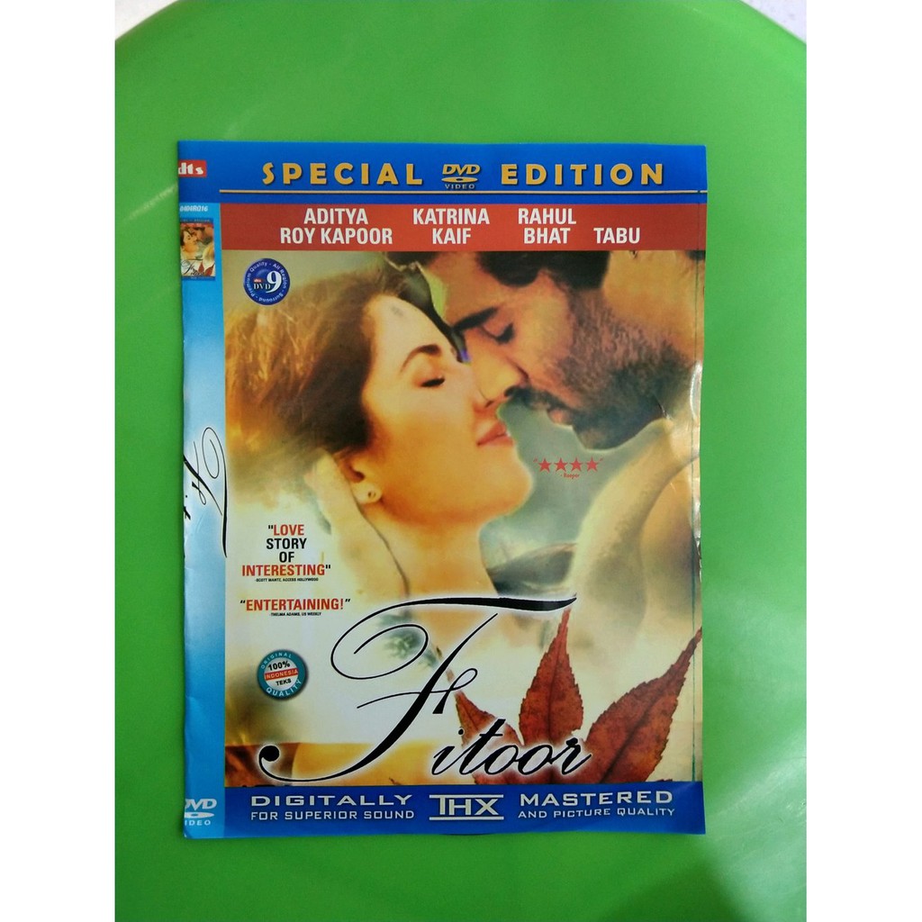 KASET PROMOO DVD film india romantis FITOOR