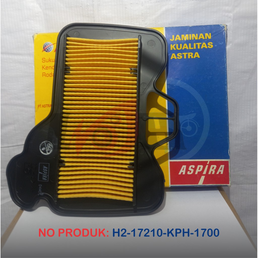 Aspira Filter Saringan Udara Karisma Supra X 125 New Fit Revo Kualitas Astra Part