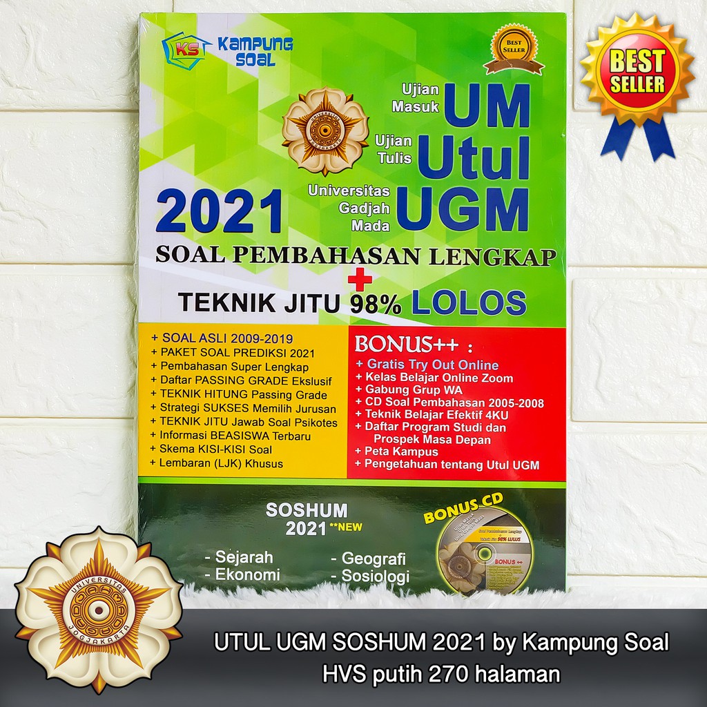 Utul Ugm Soshum 2021 By Kampung Soal Shopee Indonesia