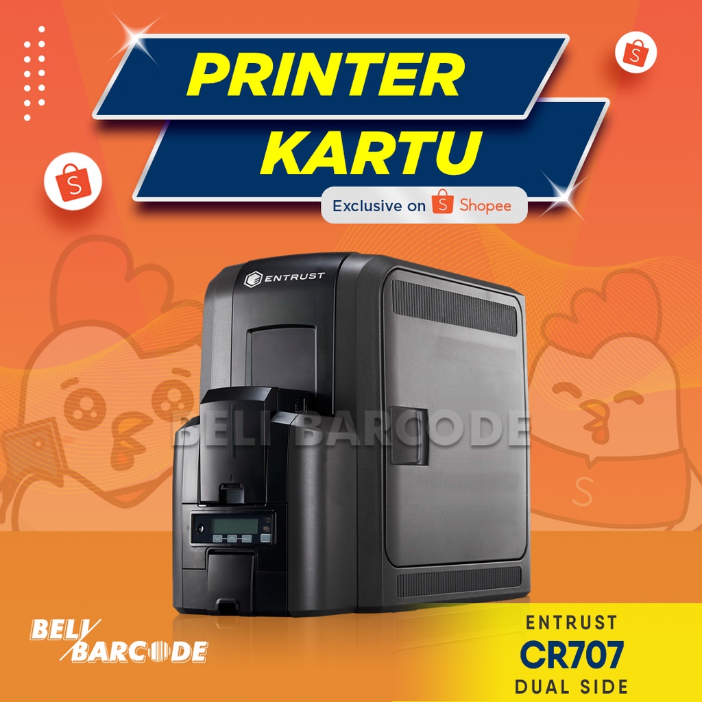 Printer Cetak Kartu DATACARD ENTRUST CR707 PVC Dua Sisi - Printer ID Card