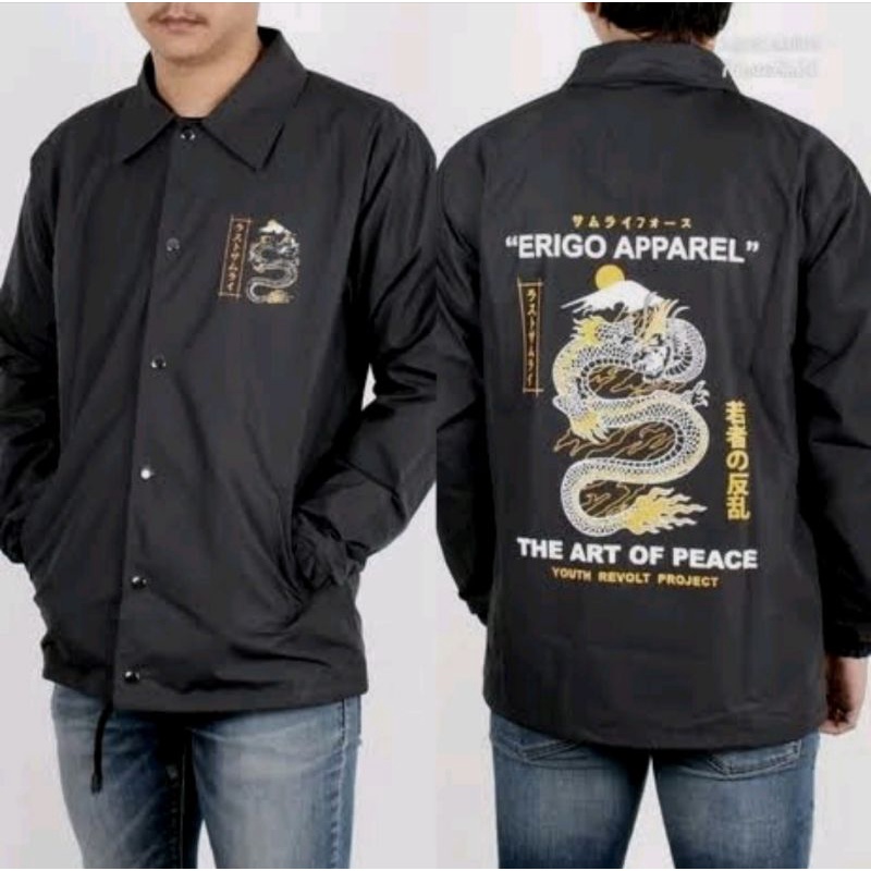 JAKET COACH ERIGO TERMURAH ERIGO APPAREL JACKET COACH MAMORU TERLARIS-Gambar 1