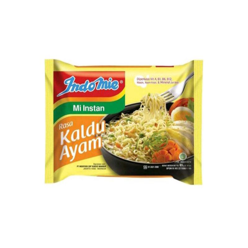 No Diet - Indomie Kaldu Ayam Mie Instan 75gr