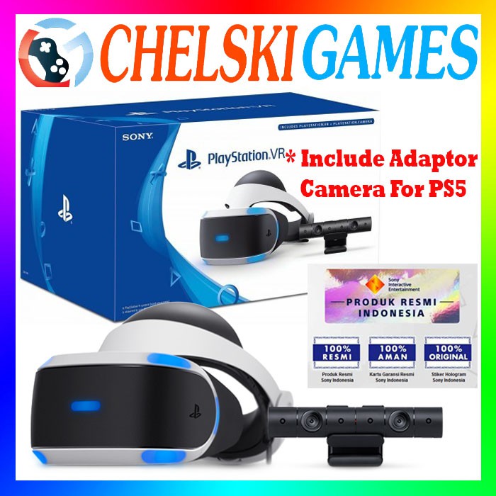 SONY PLAYSTATION VR / PSVR / PS VR PS4 / PS5 WITH CAMERA SONY INDO