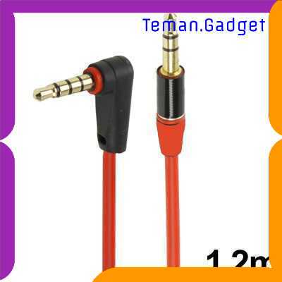 TG-BC ROVTOP Kabel AUX 3.5mm HiFi Jack Gold Plated 1.2m - S-IP4G