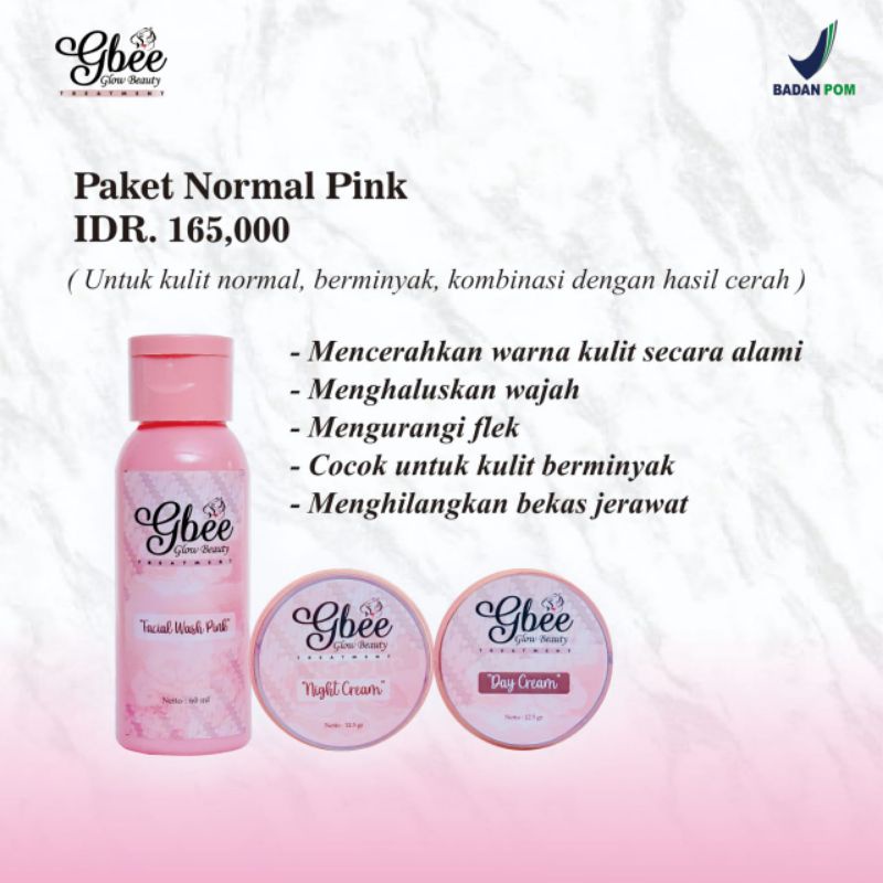 Gbee Glow Beauty Paket Normal