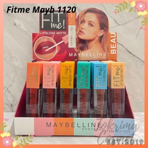 [LUSINAN] Lipgloss Maybelline Fruit Color / Matte / Velvet.