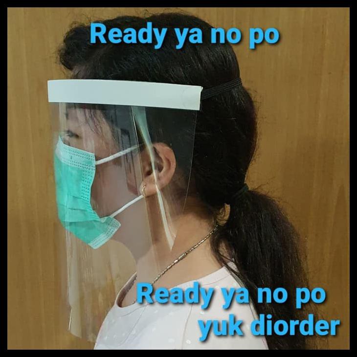 APD PELINDUNG /COVER MUKA,FACE PROTECTOR, FACE SHIELD