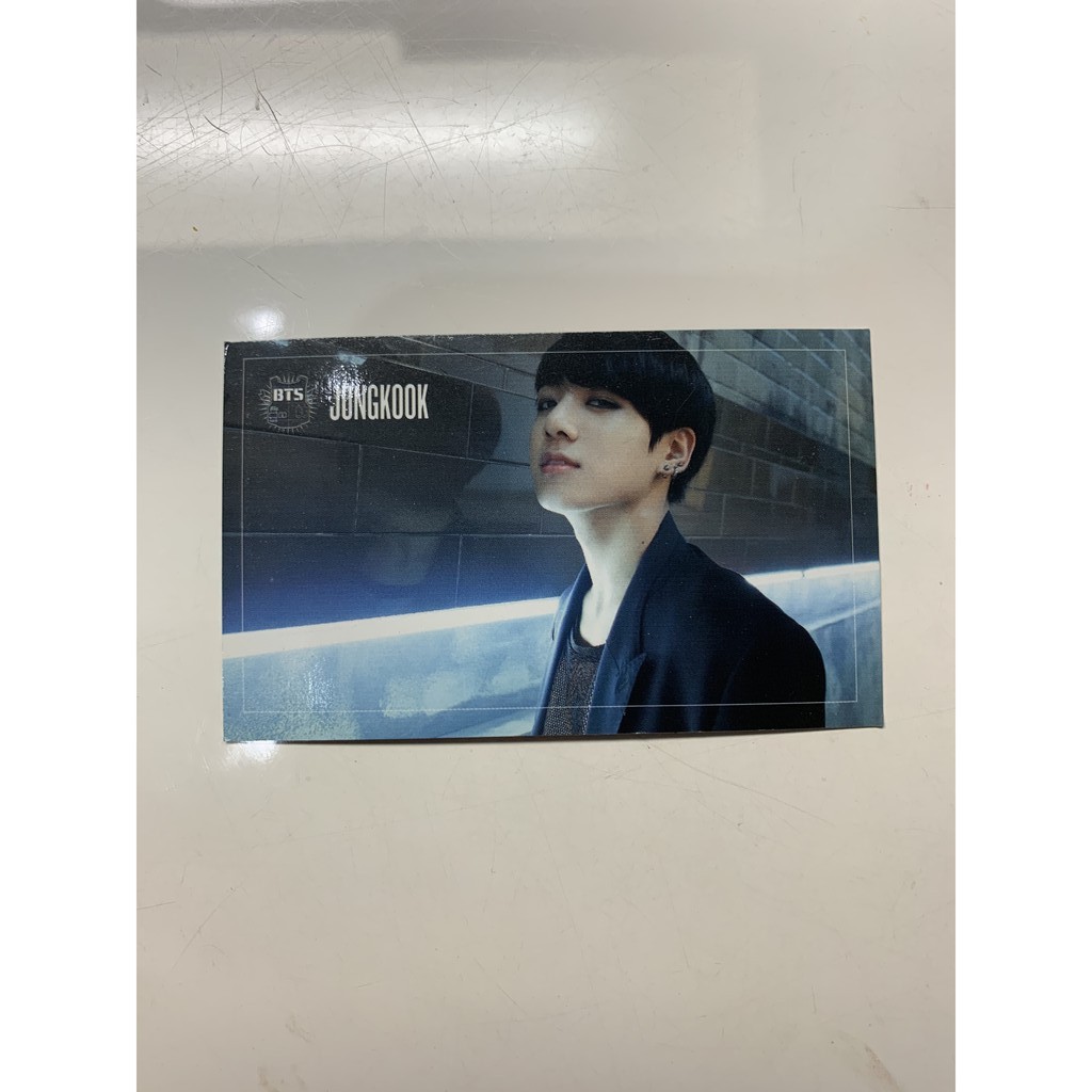 BTS Dark&Wild Jungkook Photocard