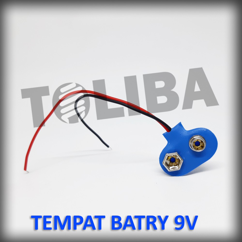 battery holder 9v kancing tempat baterai 9V baterai kotak 9 V 9 volt baterai kancing