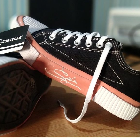 sepatu all star hitam premium tanda tangan grade original cowo cewe / sepatu converse_hitam_ fashion