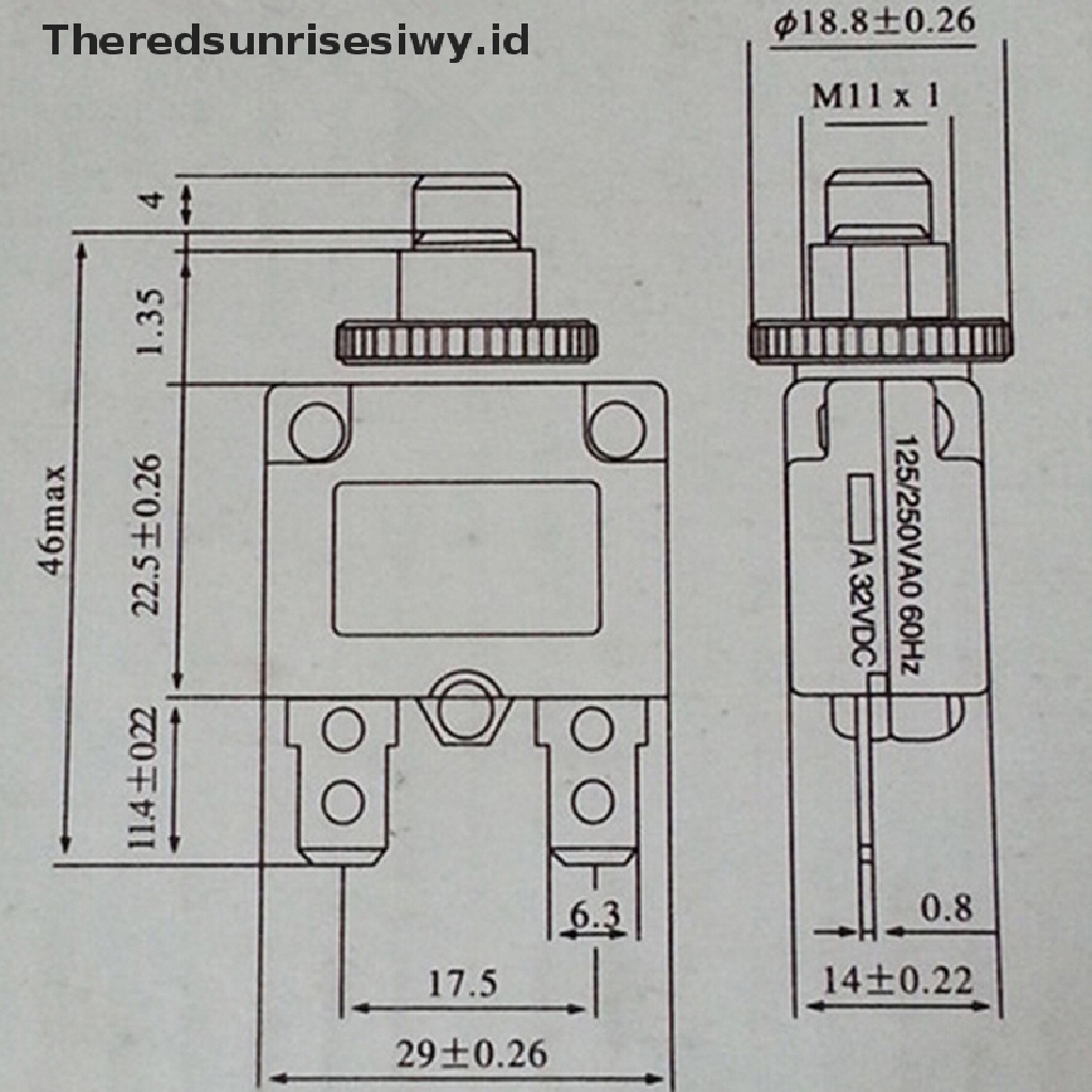 Theredsunrisesiwy.id Saklar Pemutus Arus 3a 4a 5a 6a 8a 10a 15a 20a 30a