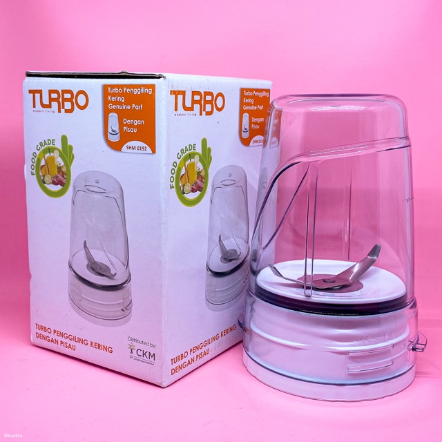 Mil bumbu kering turbo bahan plastik SHM 0192 bisa untuk blender philips 2061 2071 2115 2116