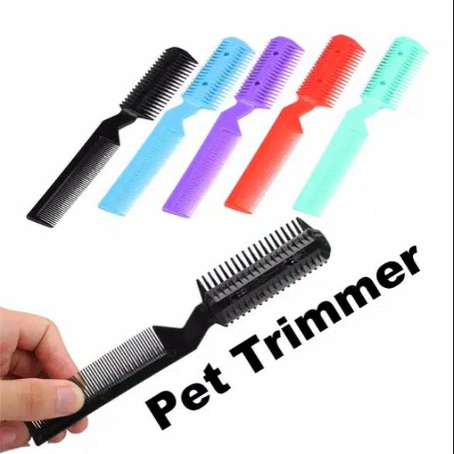 Pet dog cat grooming trimmer clipper cukur bulu hewan anjing kucing  comb