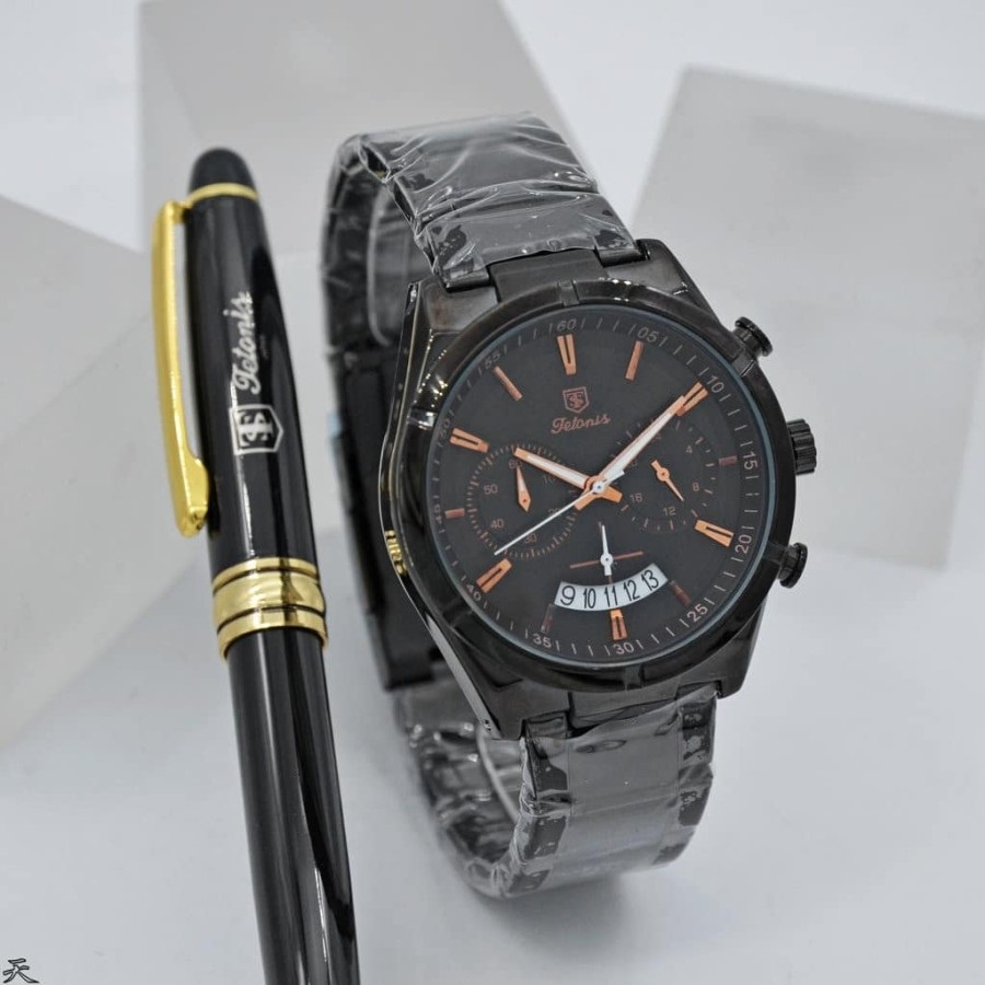 Jam Tangan Pria Tetonis TS 305 / TS305 305 FREE PULPEN - Original Garansi RESMI / AC 6492 AC 6462 / AC6492 AC6462