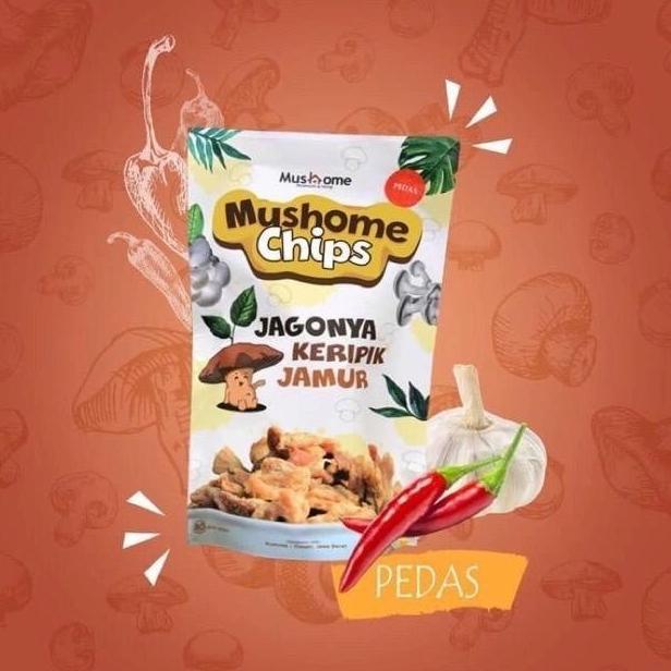 

Keripik jamur Mucy Balado 80 gram