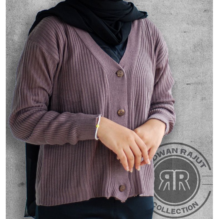 PROMO / BAHAN PREMIUM / WILLY CARDY CARDIGAN RAJUT WANITA CROP CARDY CARDY CROP CARDIGAN RAJUT CROP