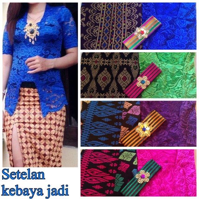 Set kebaya jadi kutubaru