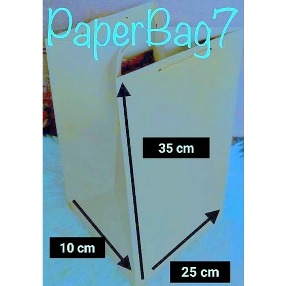 

Tas Paperbag 25x10x35