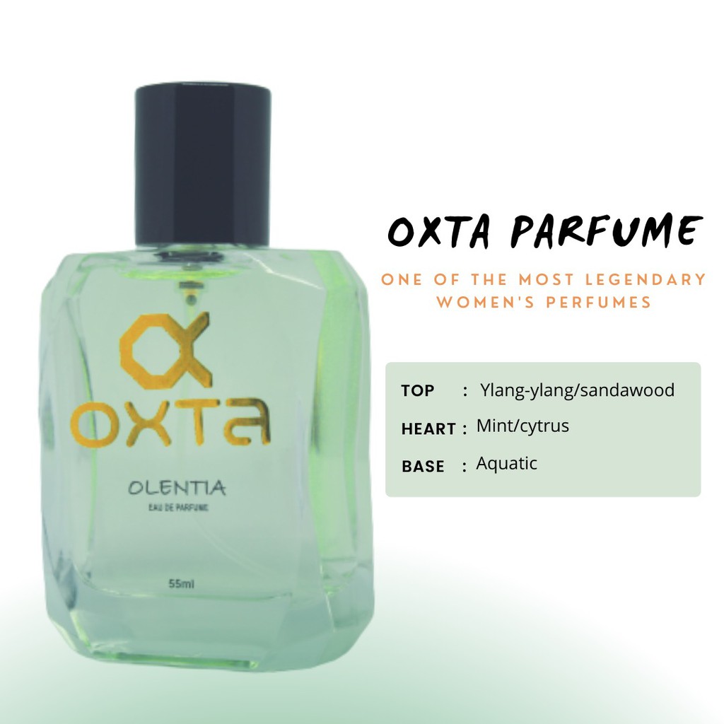 OXTA PARFUME OLENTIA KHUSUS WANITA KUALITAS (EDP) 55 ML BISA COD