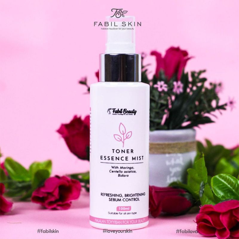 Fabil Toner New Toner Essence Mist 4 in 1 Toner Fabil Skin Fabil Skin Care Fabil Beauty