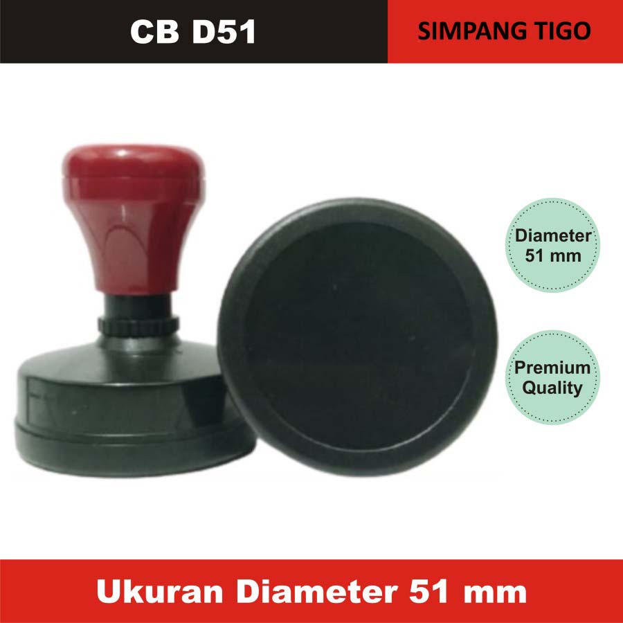 

Gagang Stempel Flash Bulat CB Diameter 51