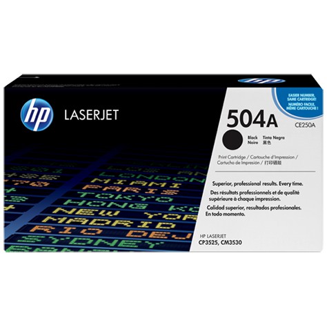 Toner HP 504A Black Original CE250A