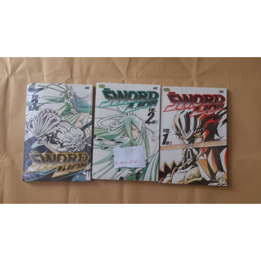 Komik Set : The Sword Lion 1-3 Tamat by Barz