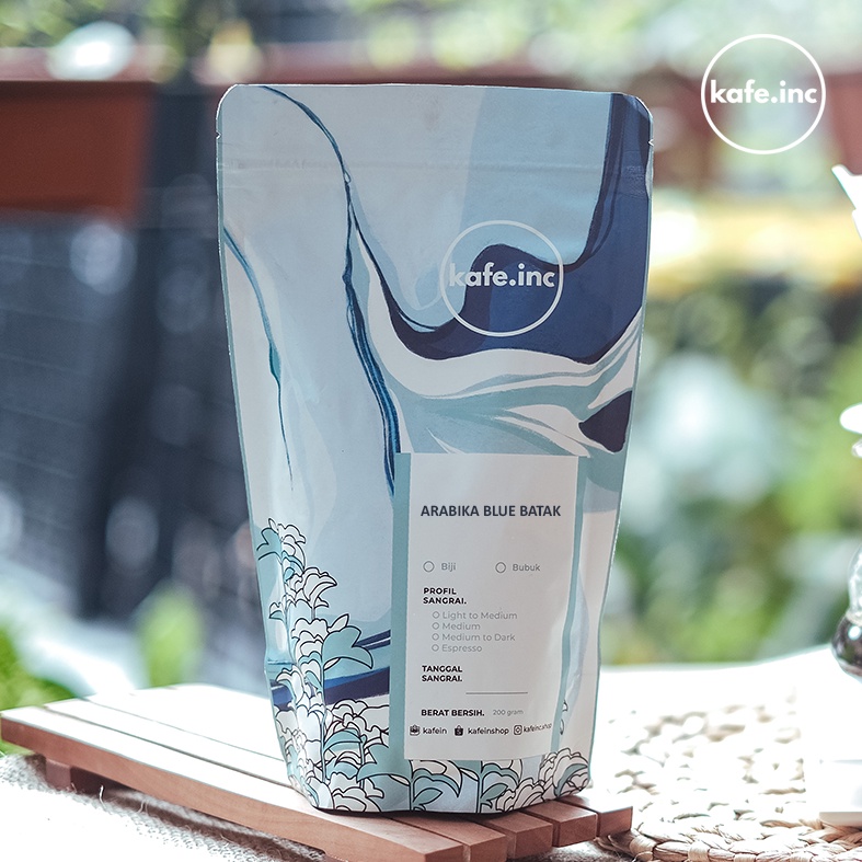 

Kopi Arabika Blue Batak 200 Gram ( biji / bubuk ) Kafein Specialty Arabica